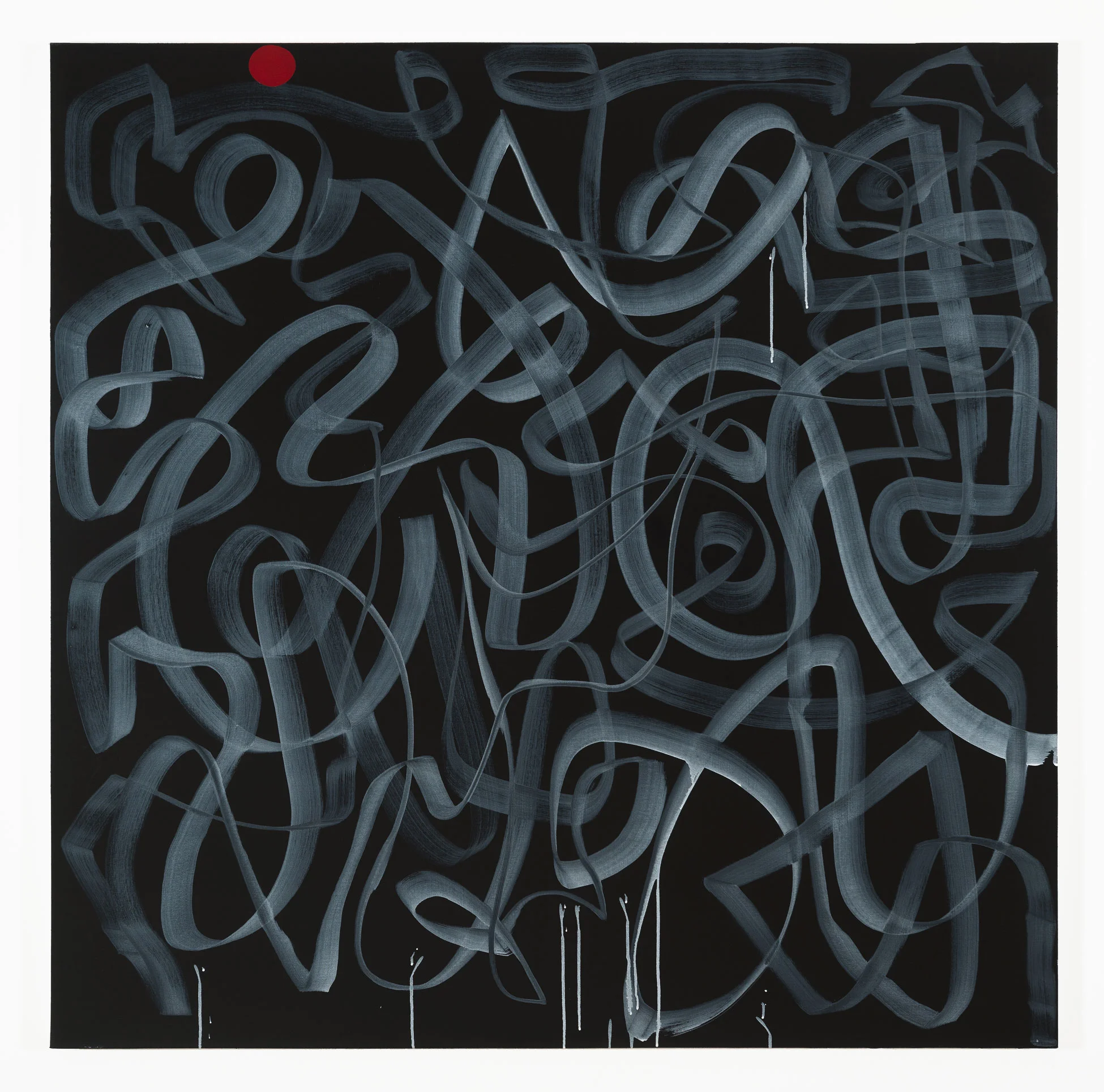 Contiguity (Major) Acrylic & graphite on canvas 60" x 60"