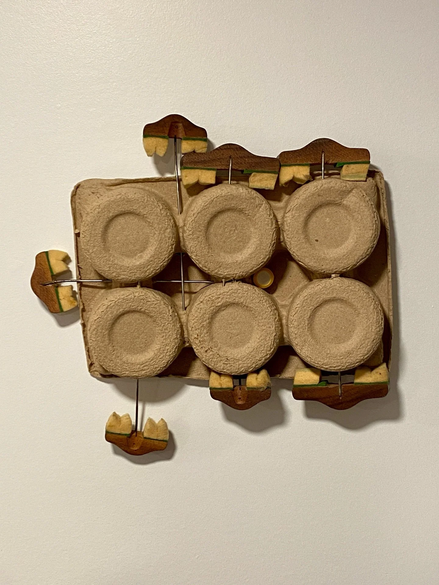 Some tinkering. I&rsquo;ve been thinking about vibrations.
.
.
.
#vibration #objects #parts #whole #foundmaterials