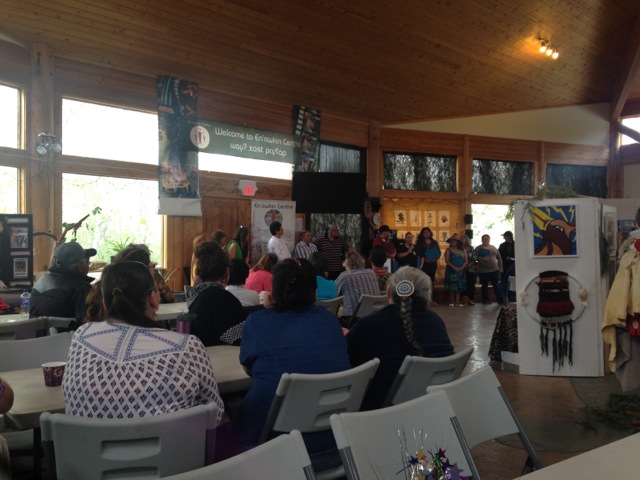 En'owkin Centre Graduation Ceremony April 14, 2016.
