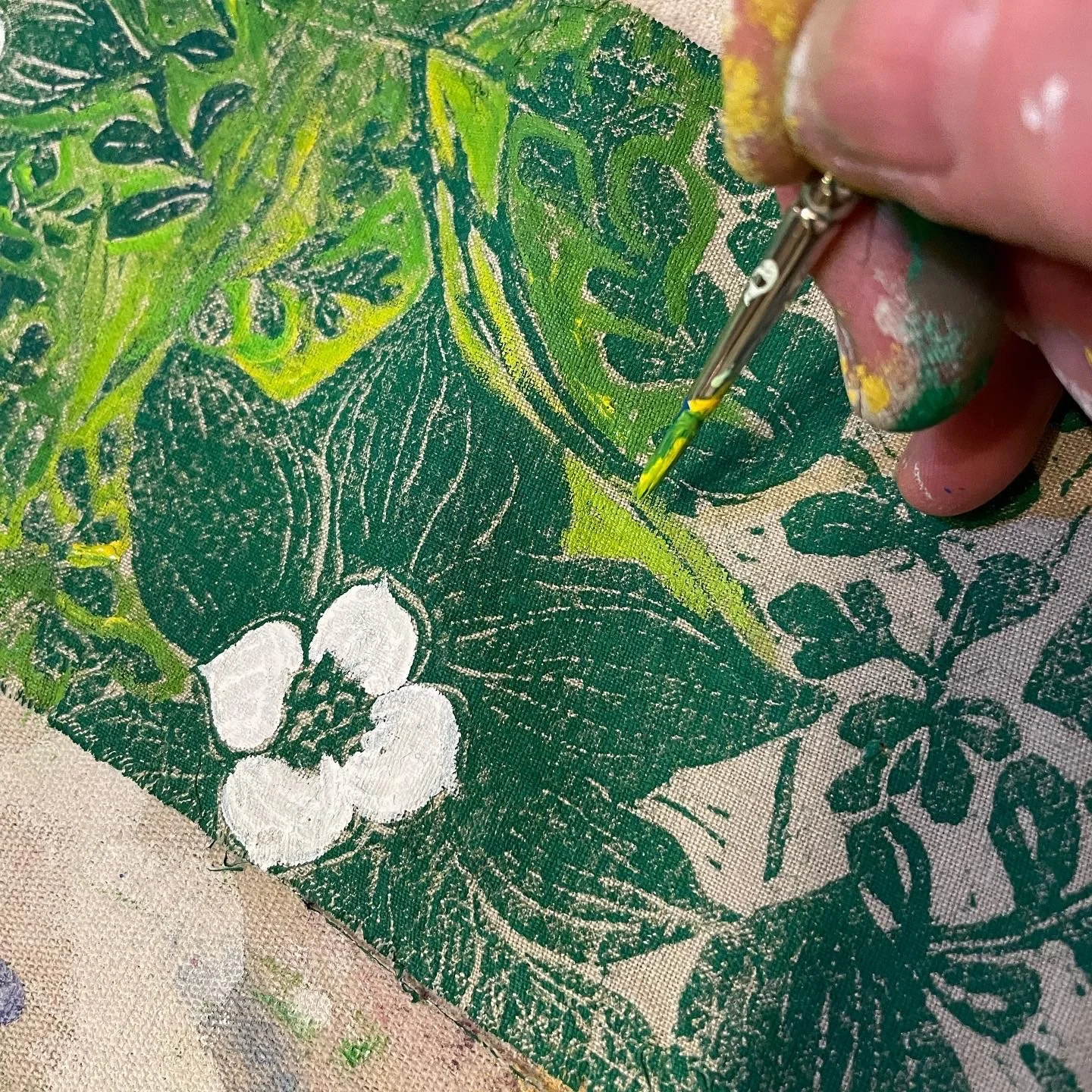 Forest Relief with Martha Jane Ritchie (Adult Printmaking Workshop)