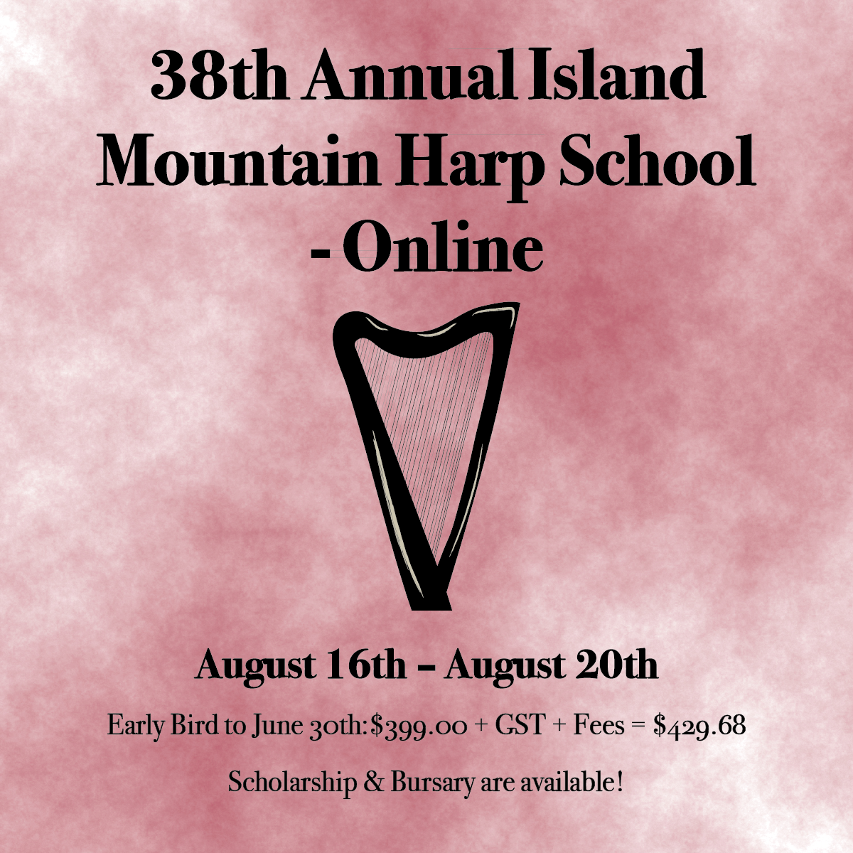 38th Annual Island Mountain Harp School - Online
