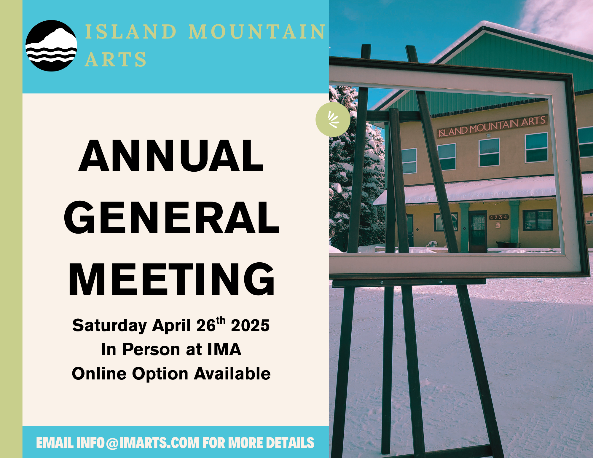 agm | island mountain arts annual general meeting