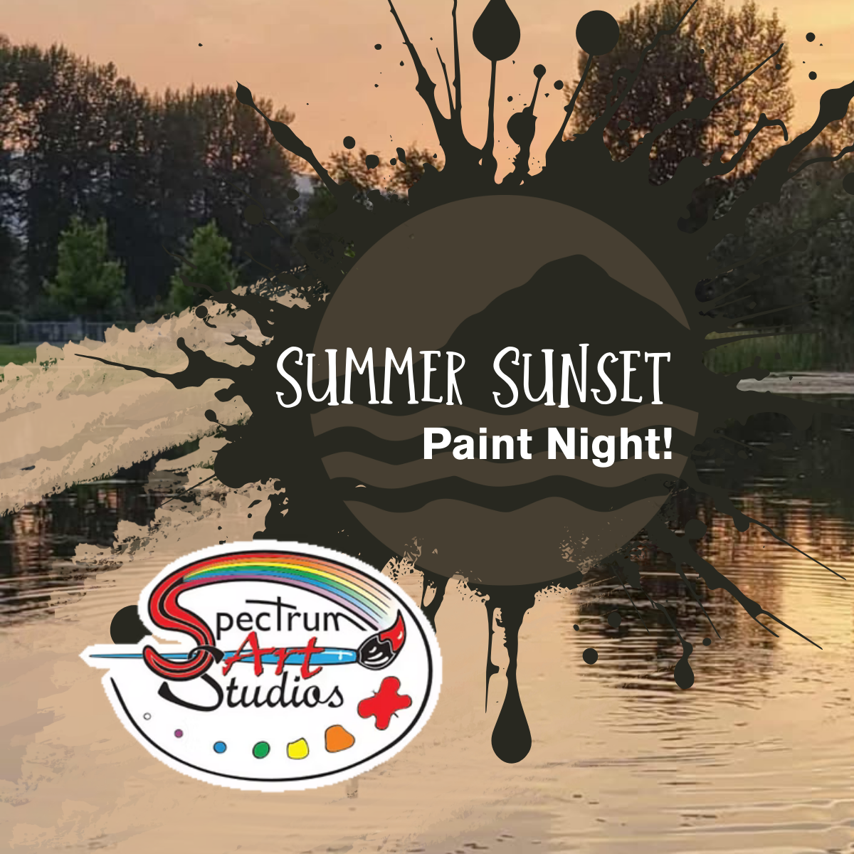workshop | summer sunset paint night