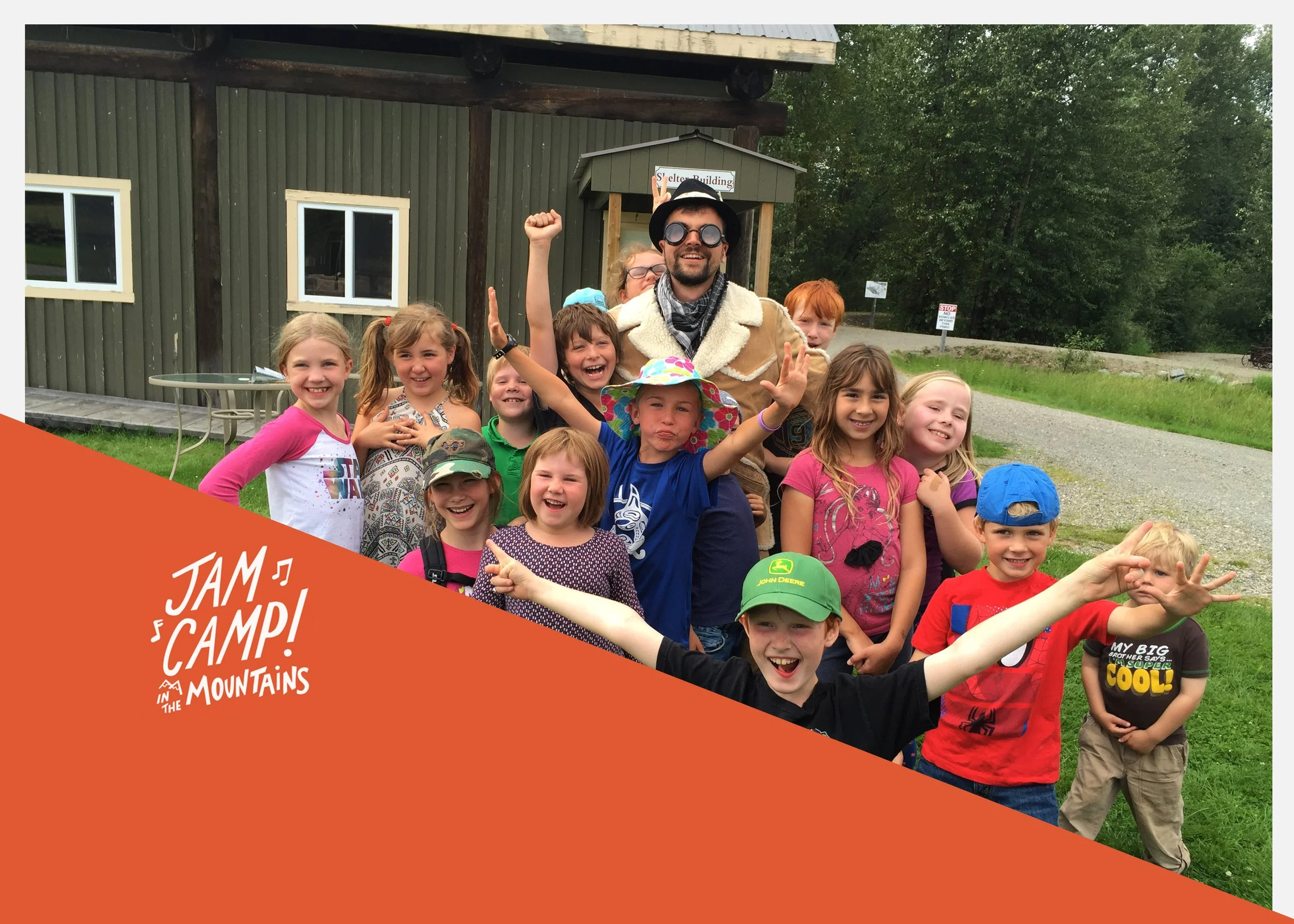  Jam Camp in the Mountains 
 All-ages music fun in the Mountains, presented with support from Jam Camp Society. Learn more → 