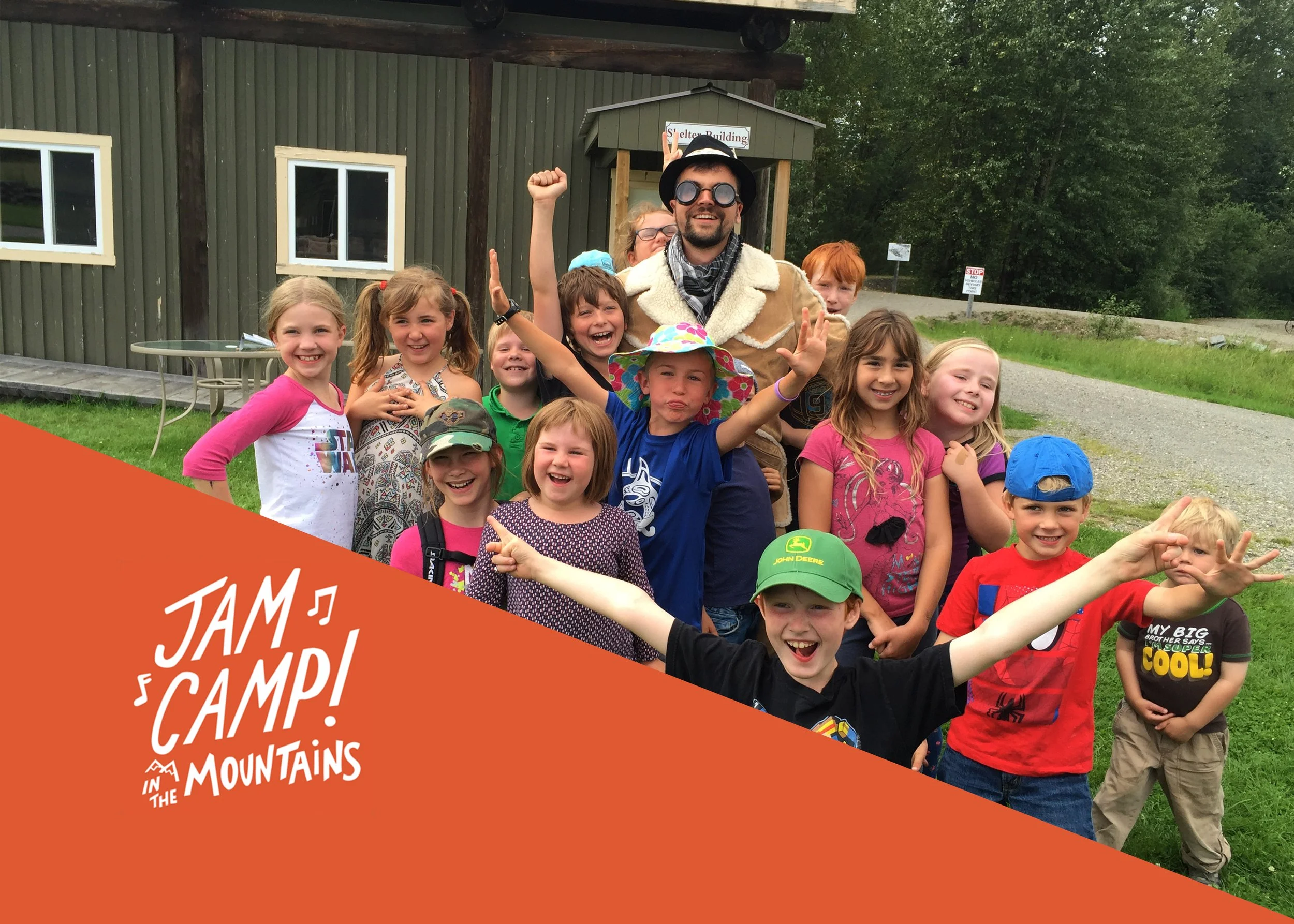  Jam Camp in the Mountains 
 All-ages music fun in the Mountains, presented with support from Jam Camp Society. Learn more → 
