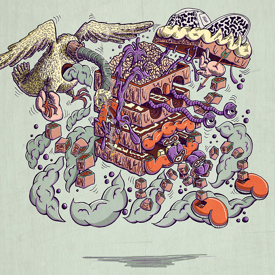 illo for a band that no longer exists