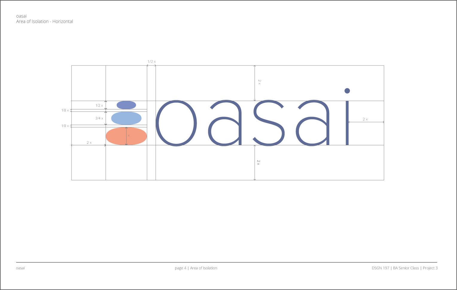 Oasai Logo Area of Isolation