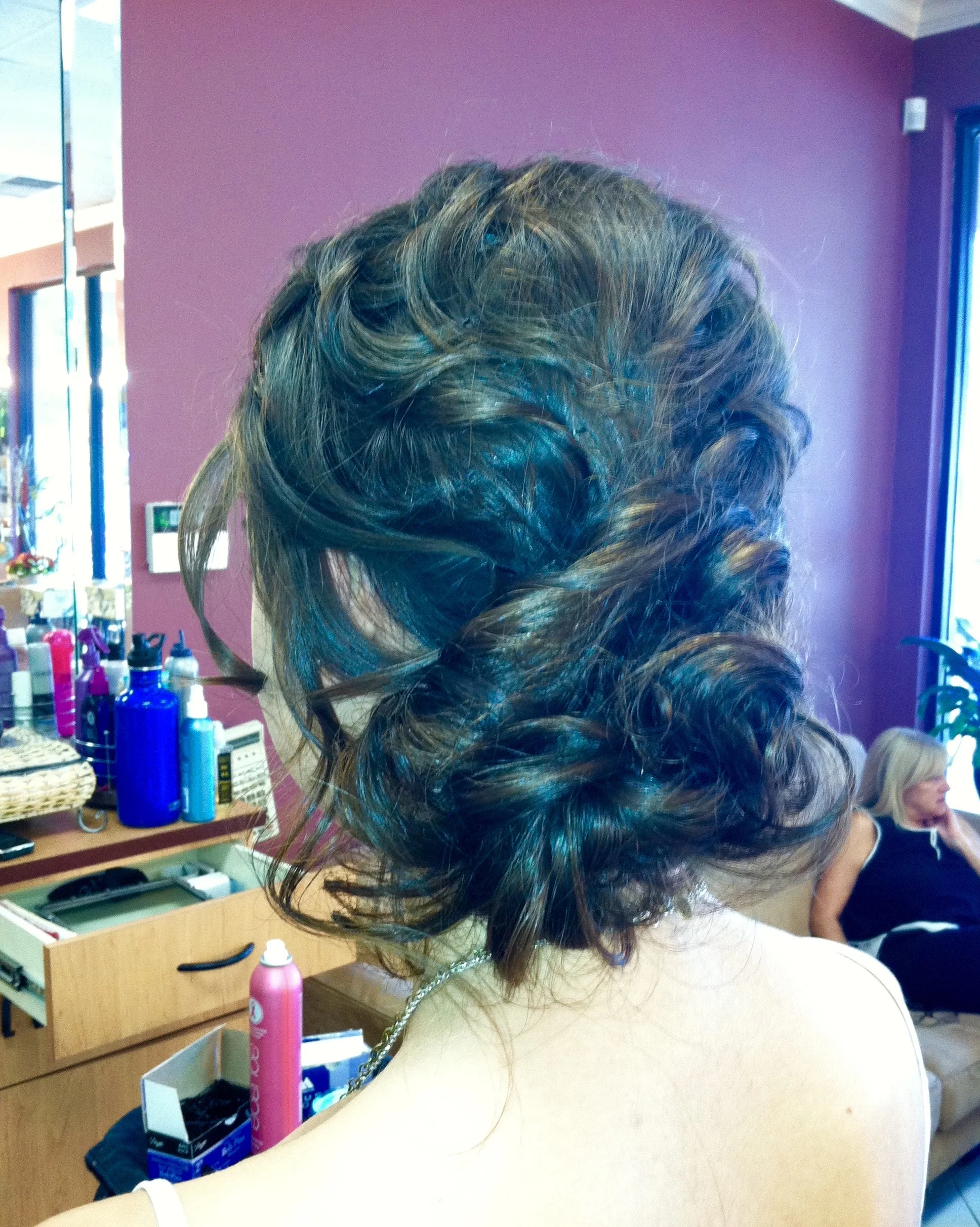 Maria Milanes Hair - Special Occasion, Wedding, Up-Do, Up-do, Valencia, Los Angeles, Granada Hills
