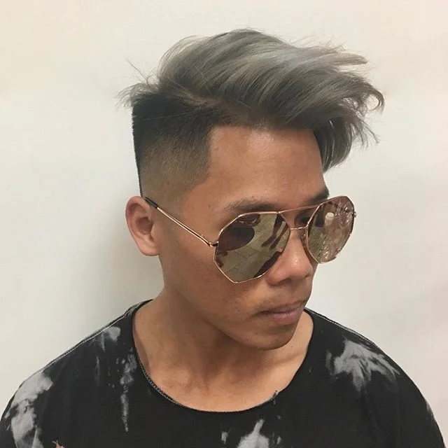 Maria Milanes Hair - Men's Hair Cut, Stormy Grey, Valencia, Los Angeles, Granada Hills