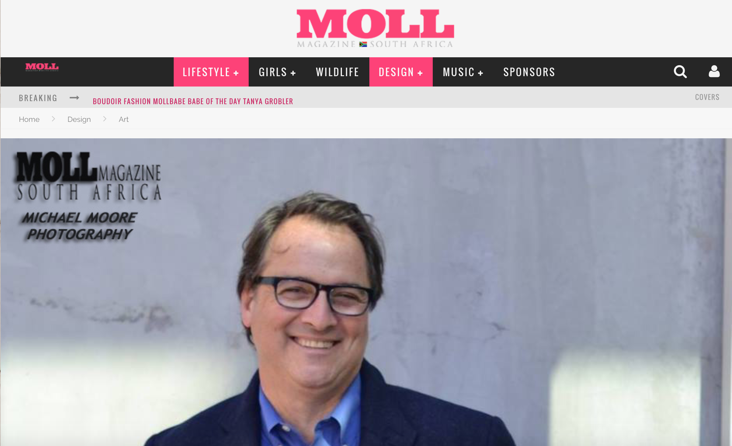 Moll Magazine South Africa - Editorial & Interview