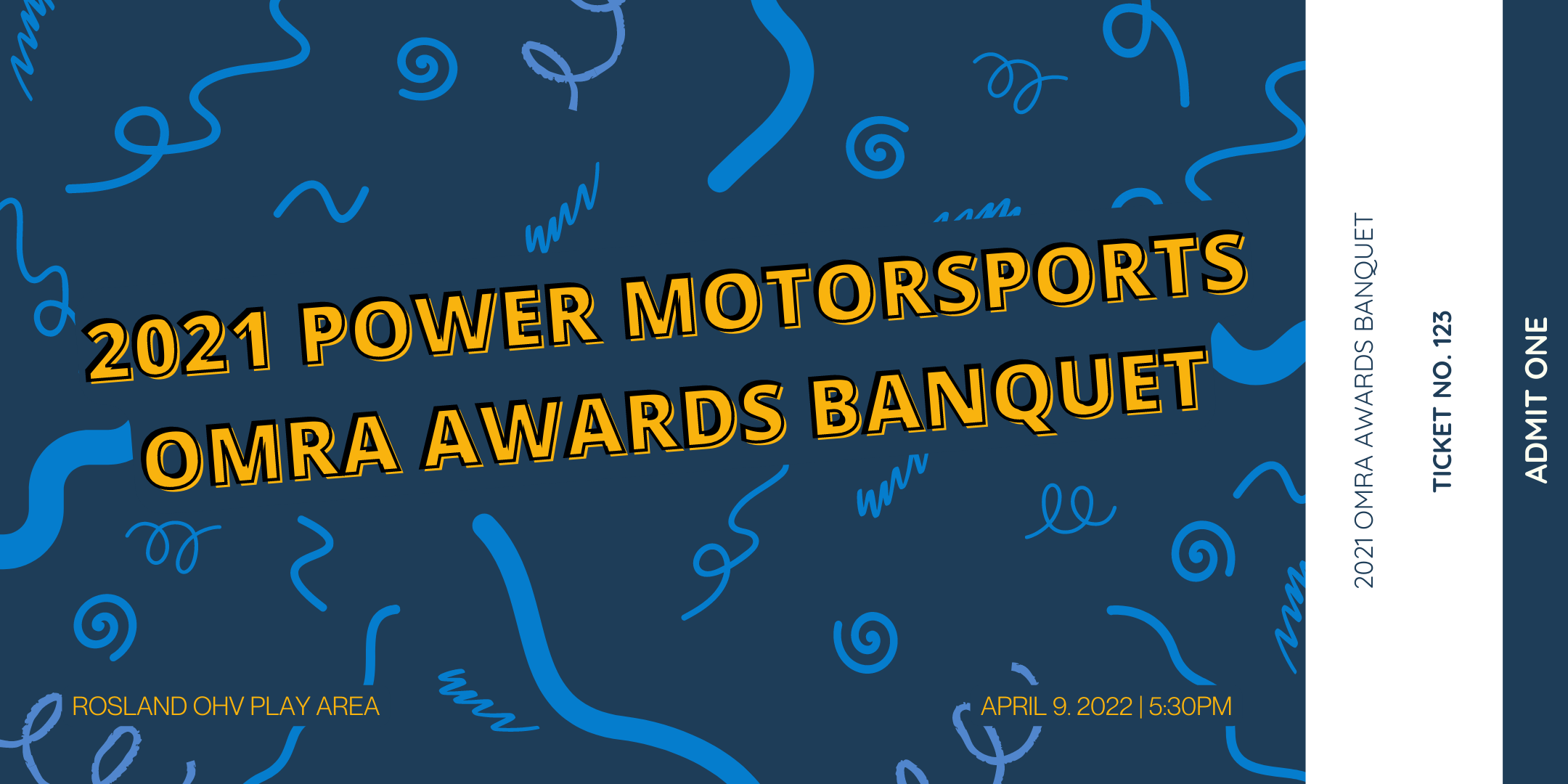 Power Motorsports OMRA 2021 Awards Banquet Registration — OMRA
