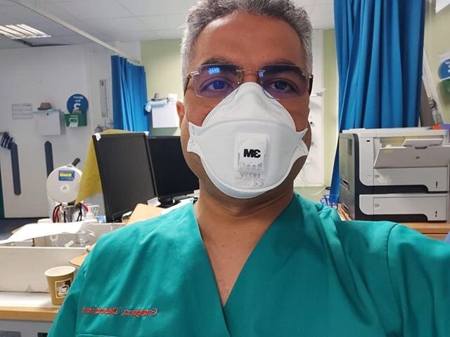 &ldquo;The UK gave me a safe shelter when I left Syria after the war. As a doctor now in the A&amp;E. I will keep fighting this invisible enemy and I am sure we will beat it and make the UK safe again&rdquo;. Dr Hamad fled conflict in Syria and arriv