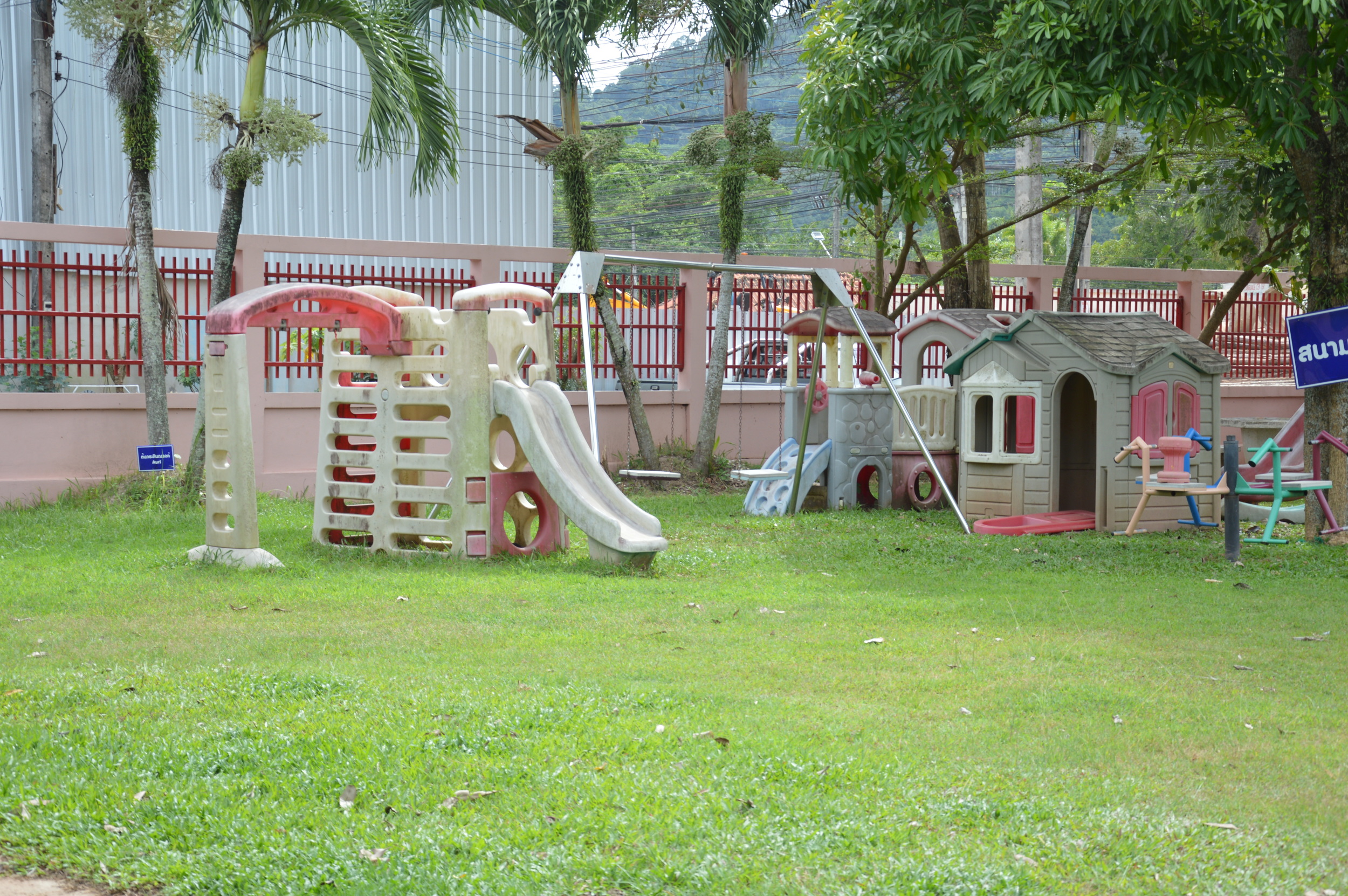 The original playground at the Phuket Special Education Centre, Kathu, November 2015