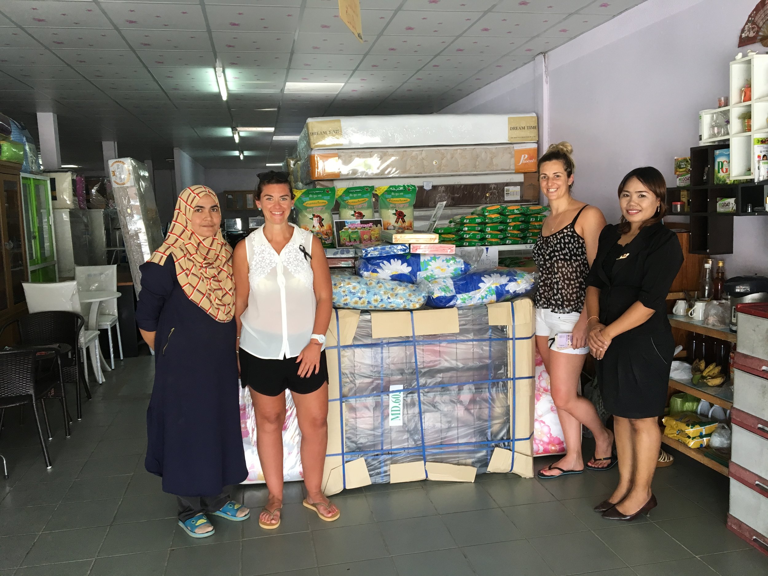 Purchasing the hospital beds for the Phuket Special Education Centre