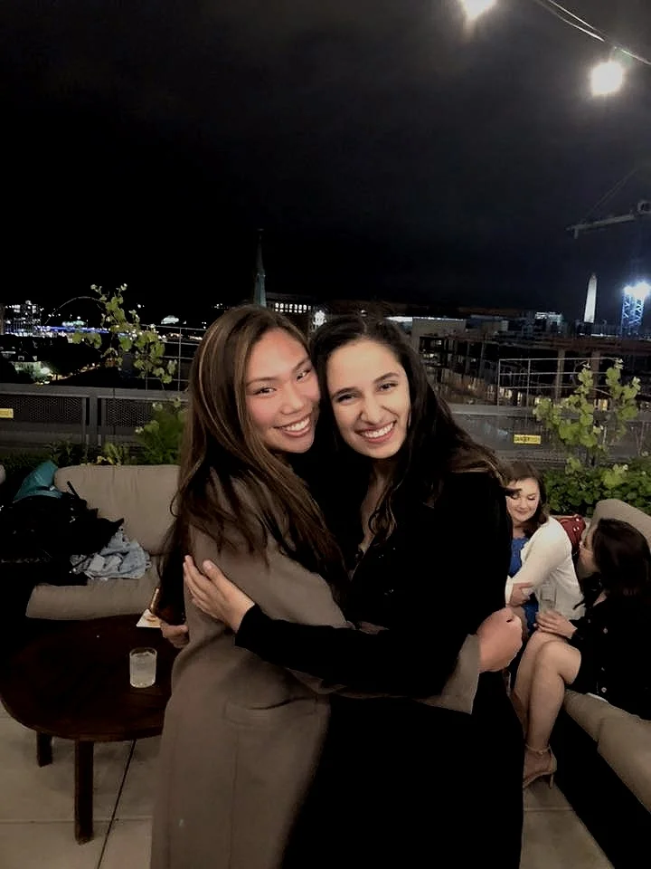 Hailey and Isabel at formal.jpg