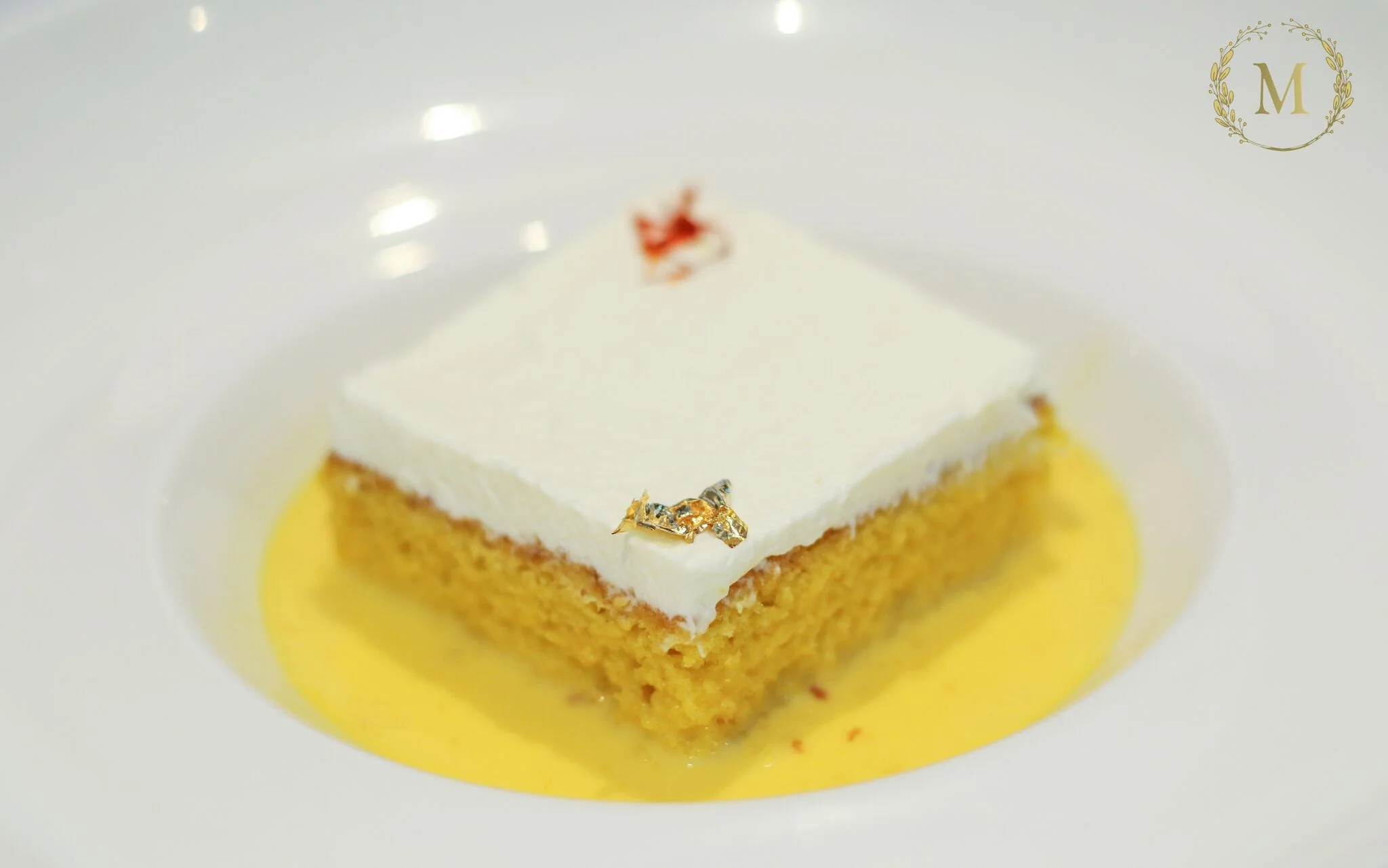 Saffron Milk Cake