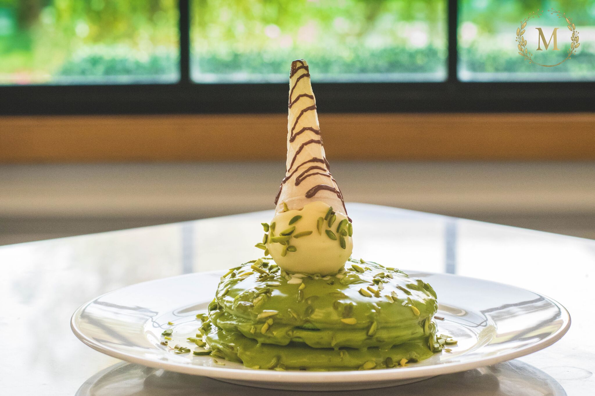 Pistachio Pancake