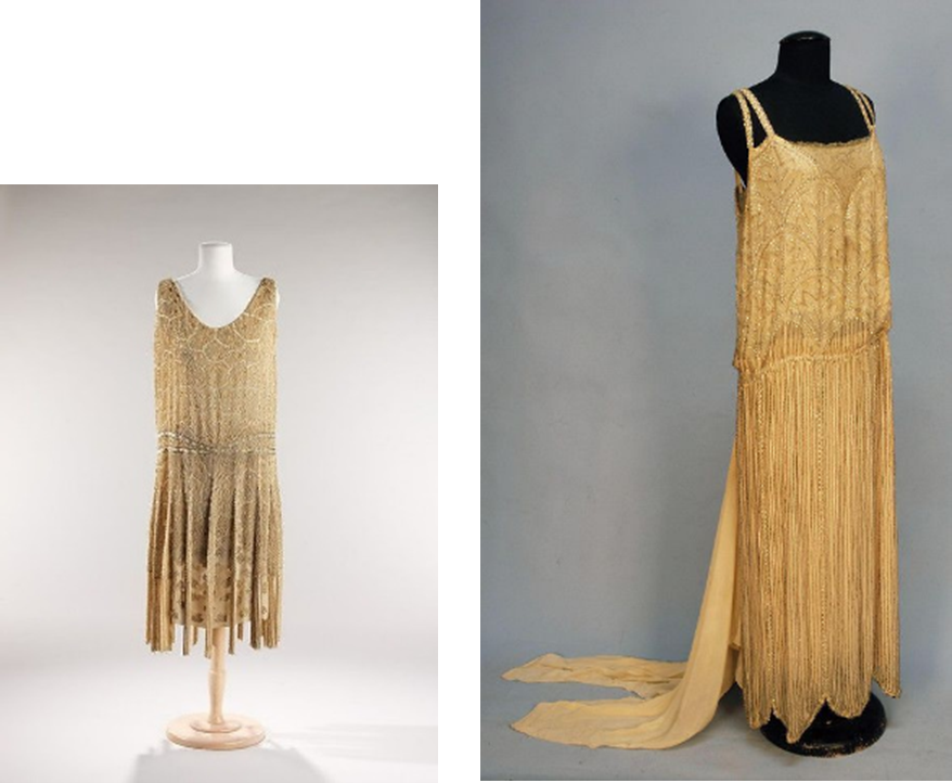 historical 1920s slip dress