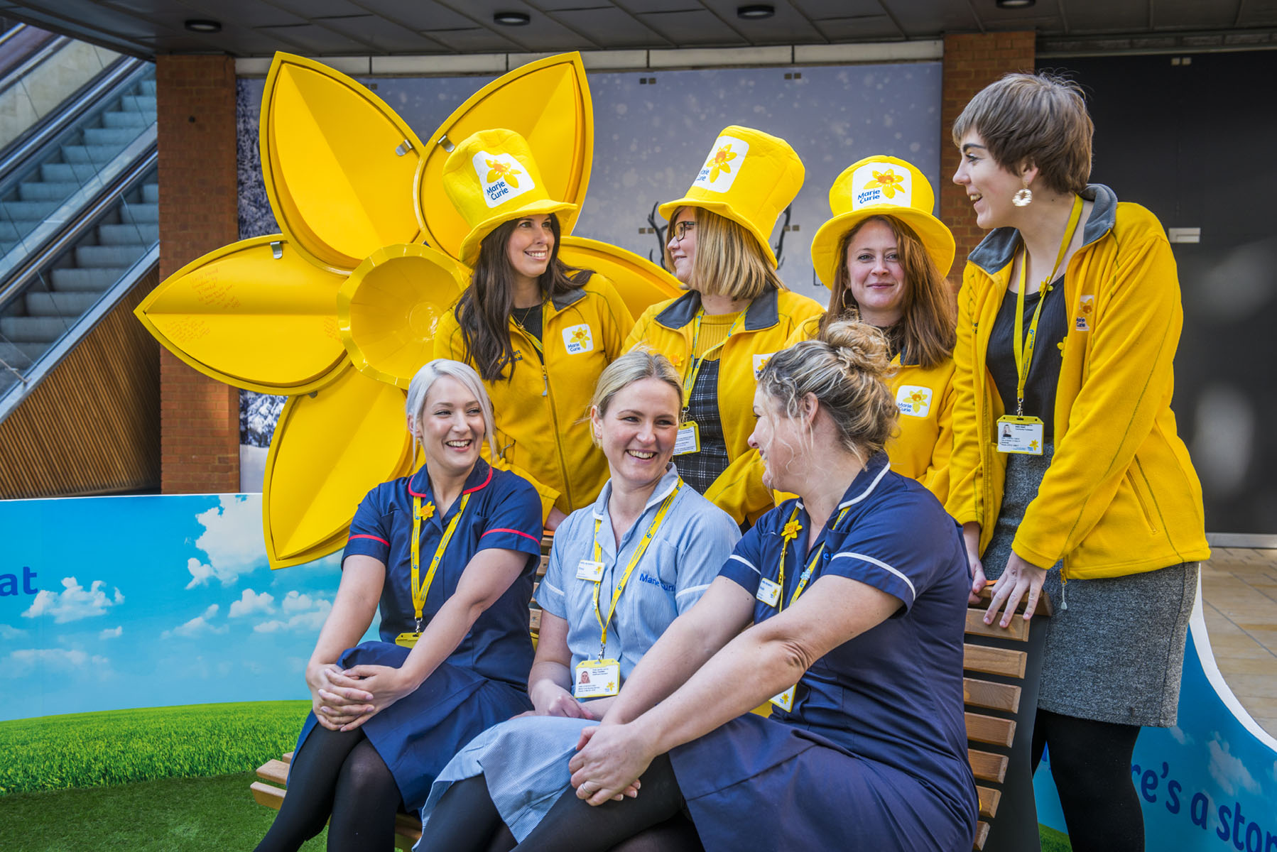 Marie Curie Daffodil Launch Photography