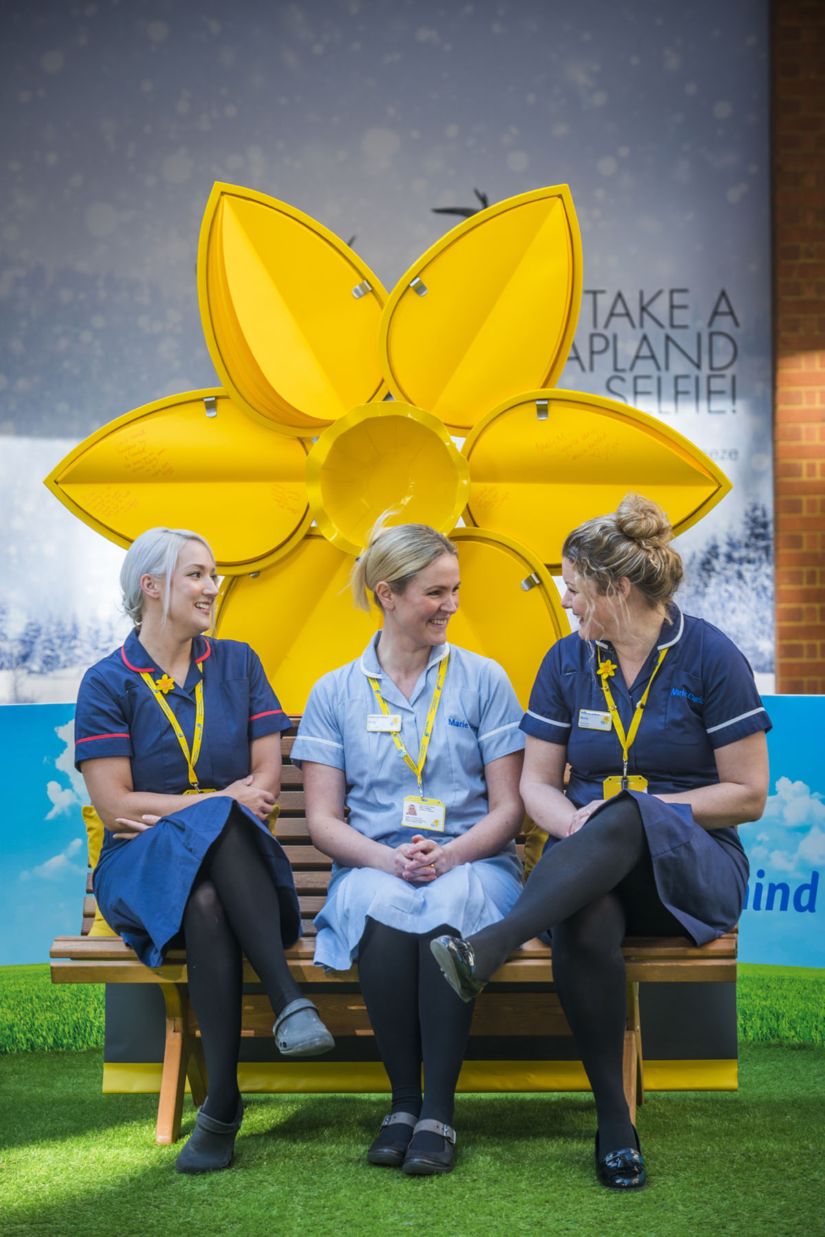 Marie Curie Daffodil Launch Photography