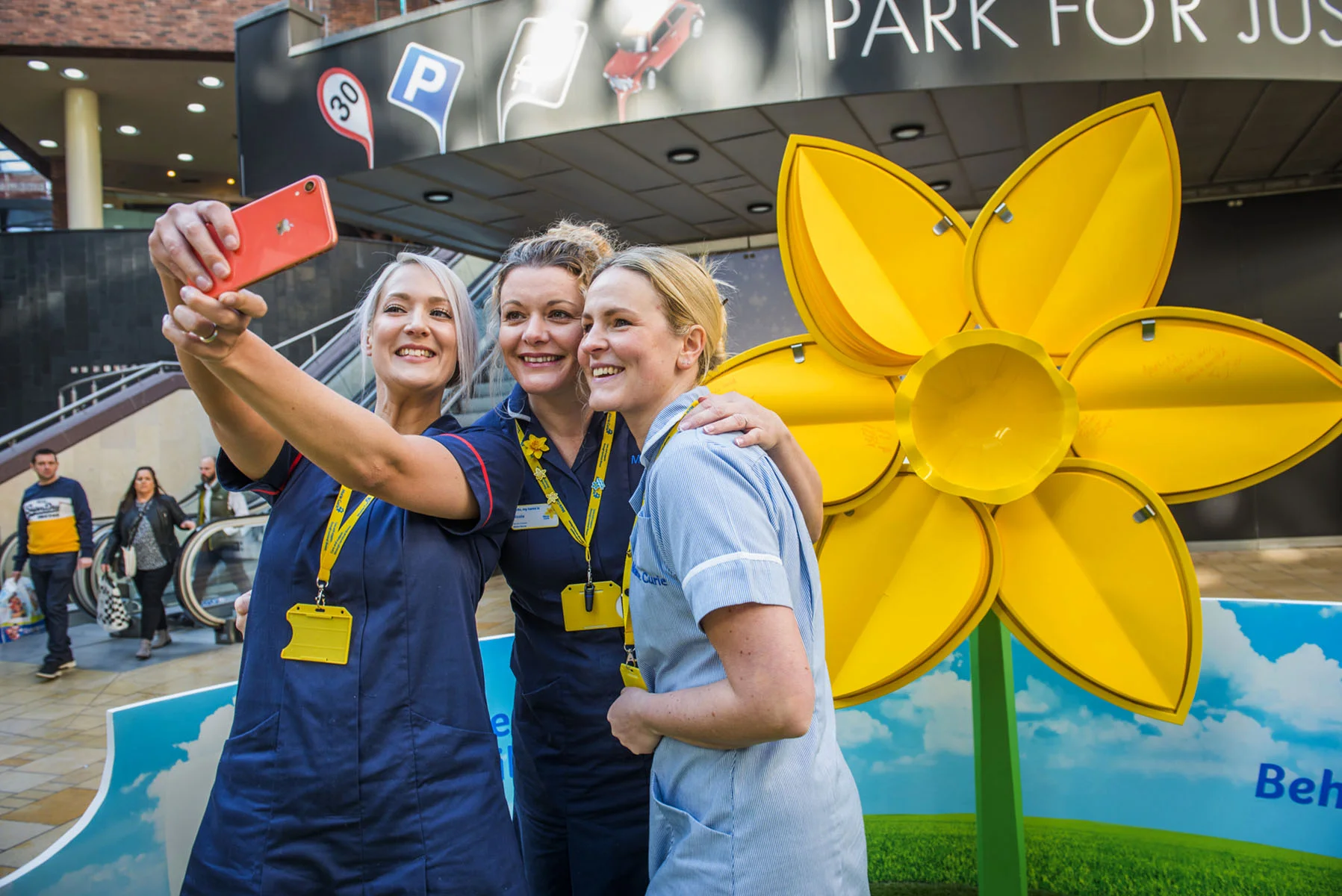 Marie Curie Daffodil Launch Photography