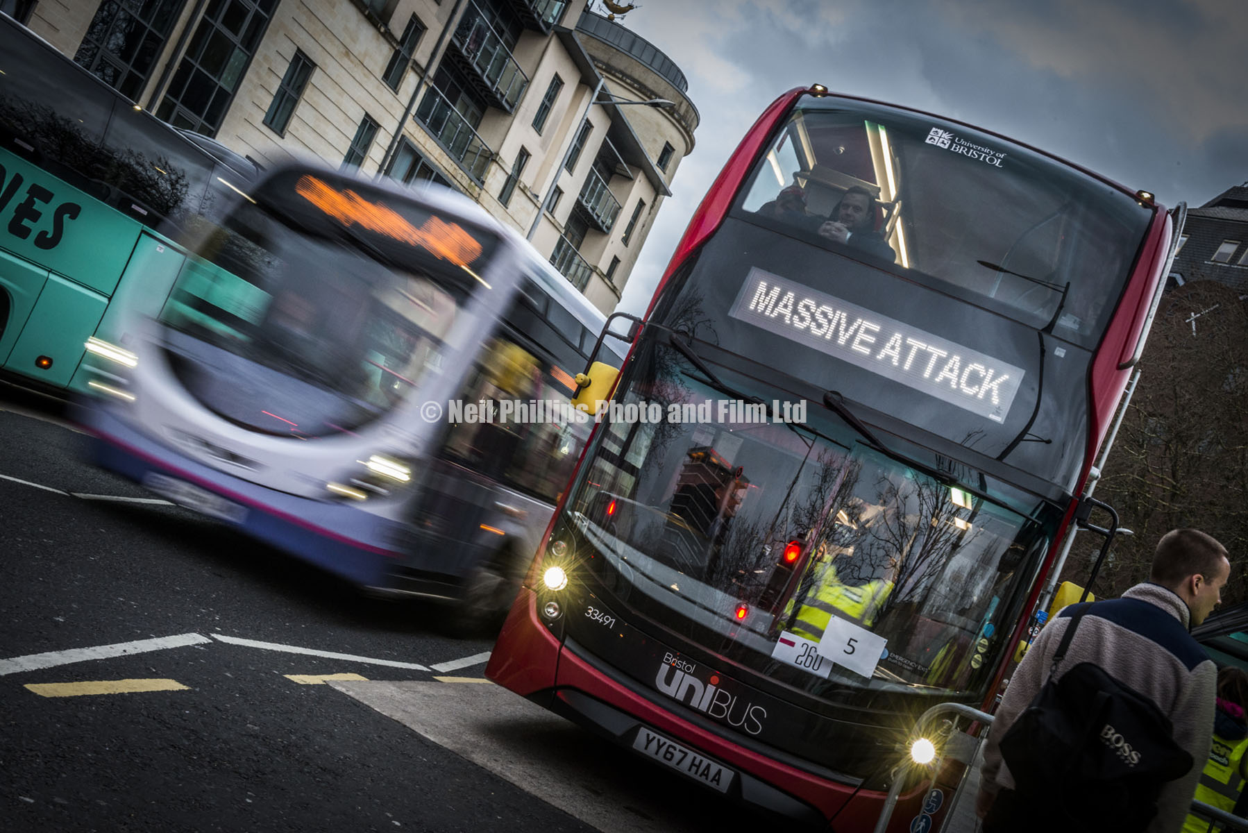 Massive Attack Bus, Bristol