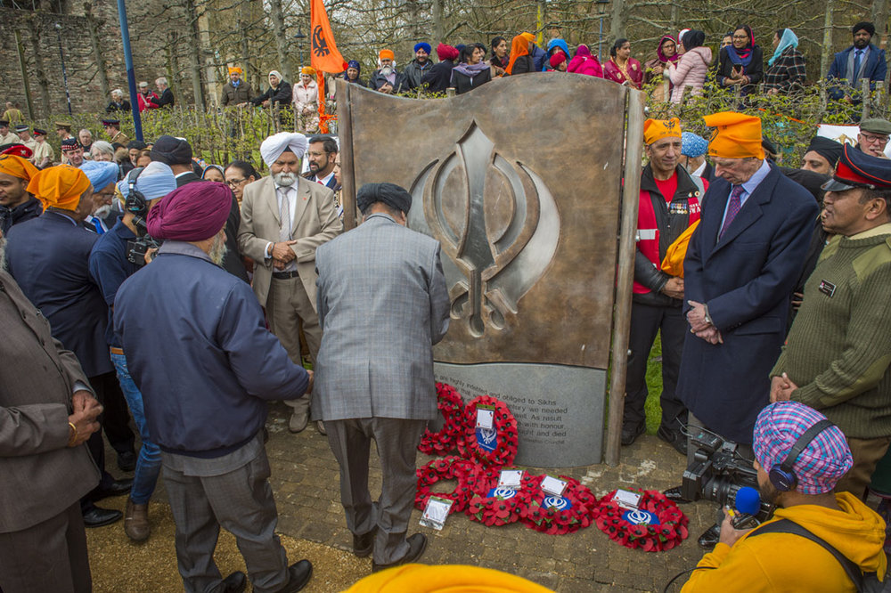 PHOTOGRAPHY IN BRISTOL OF SIKH GARDEN OF REMEMBRANCE IN BRISTOL 