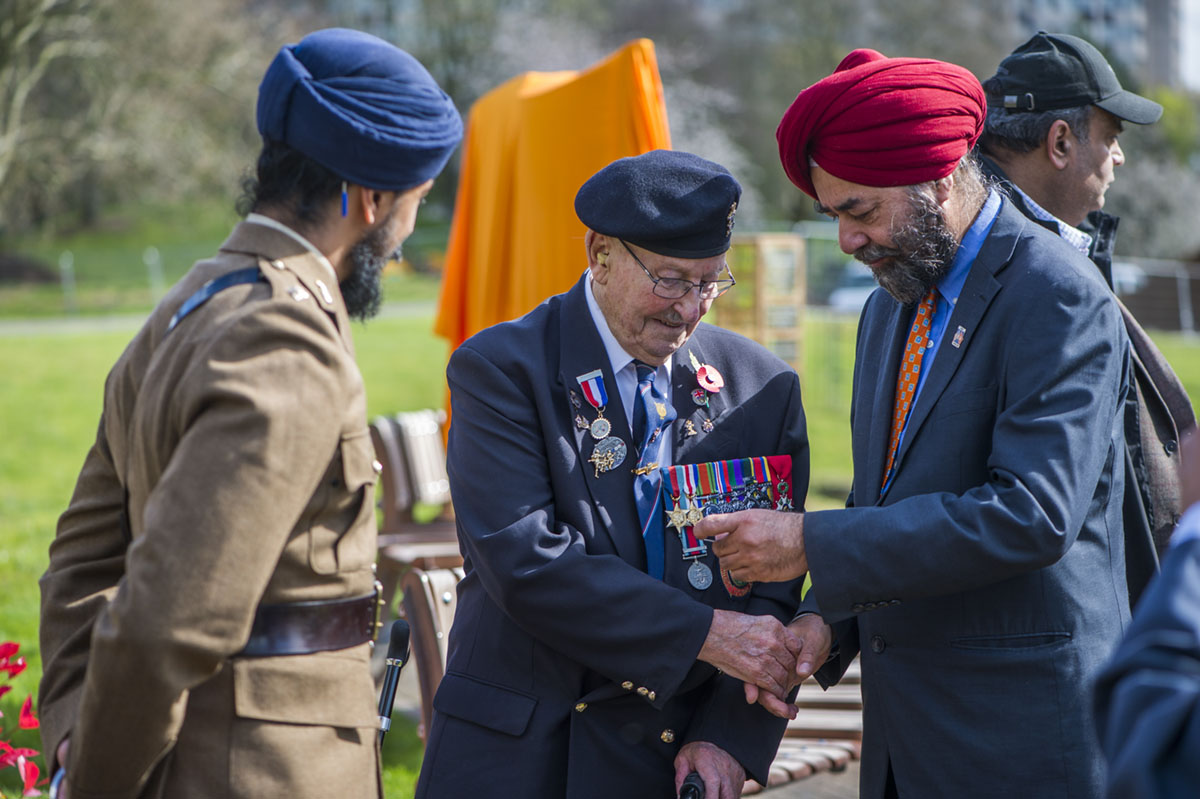 PHOTOGRAPHY IN BRISTOL OF SIKH GARDEN OF REMEMBRANCE IN BRISTOL 