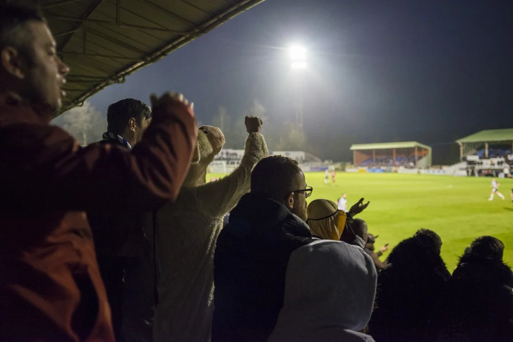 Nearly a goal moment