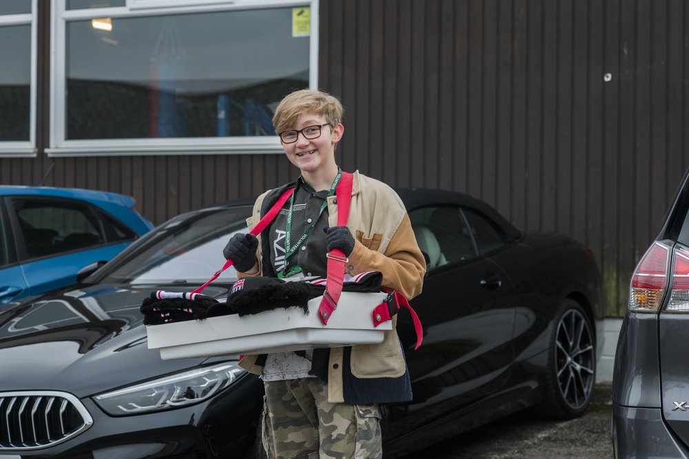 Smiley Scarf seller