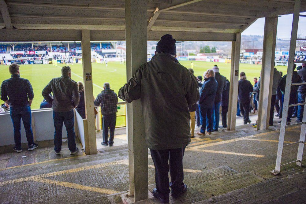 Support, at Twerton Park, always...