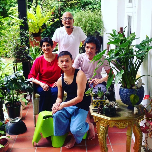 Clockwise: Aaron Khek (standing), Leslie Tan, Ix Wong Thien Pau & Nirmala Seshadri Photo Credit: Jereh Leong