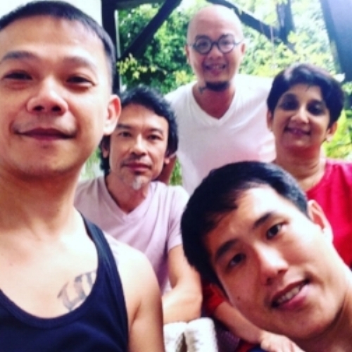 Here we are joined by Jereh Leong (right in front)