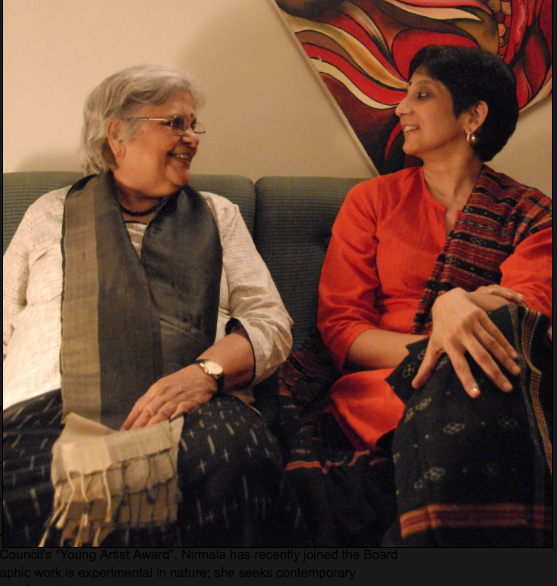 Vasanthi and me, Photo: Yann Pitchal 