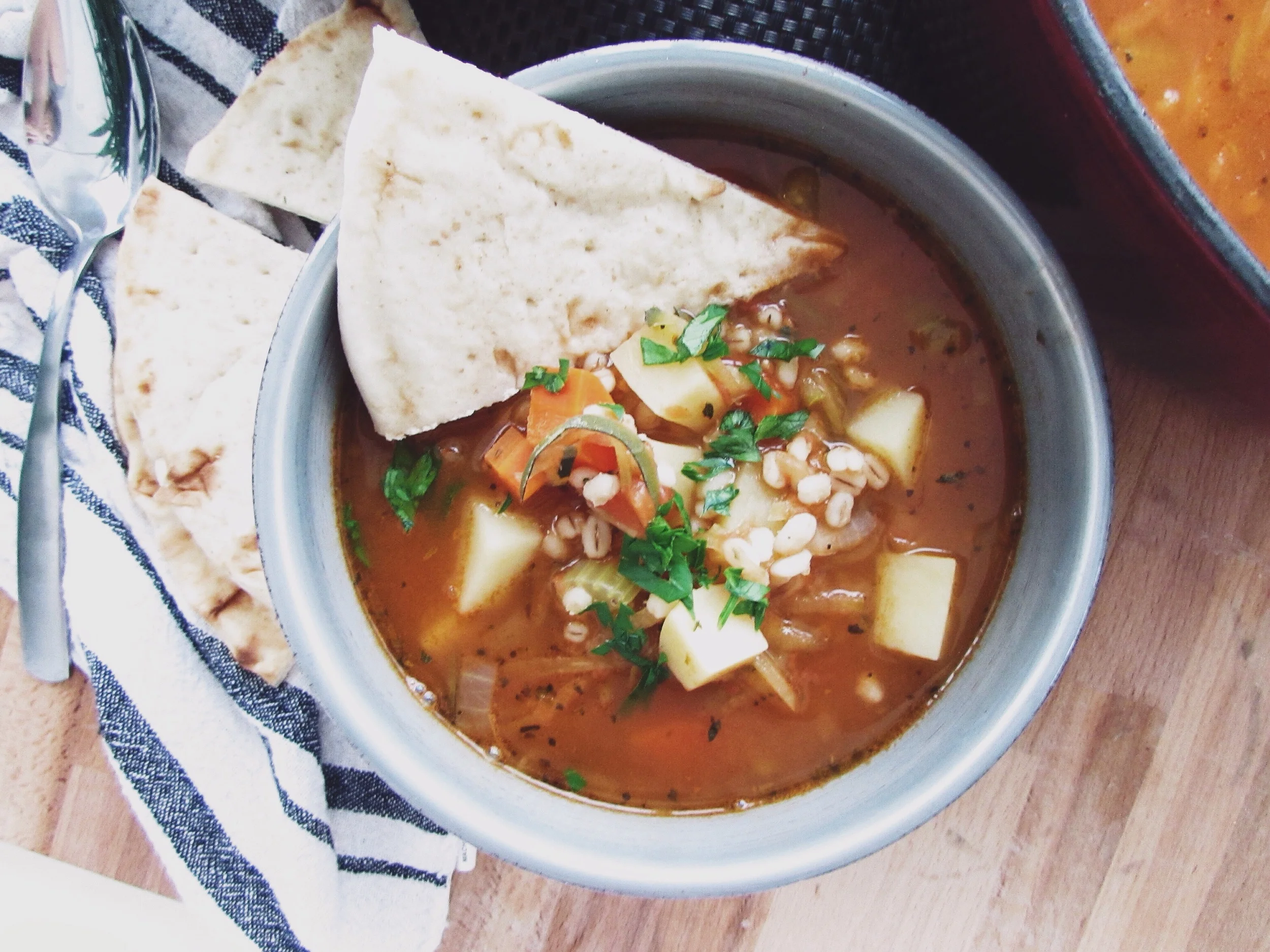 vegetable barley soup