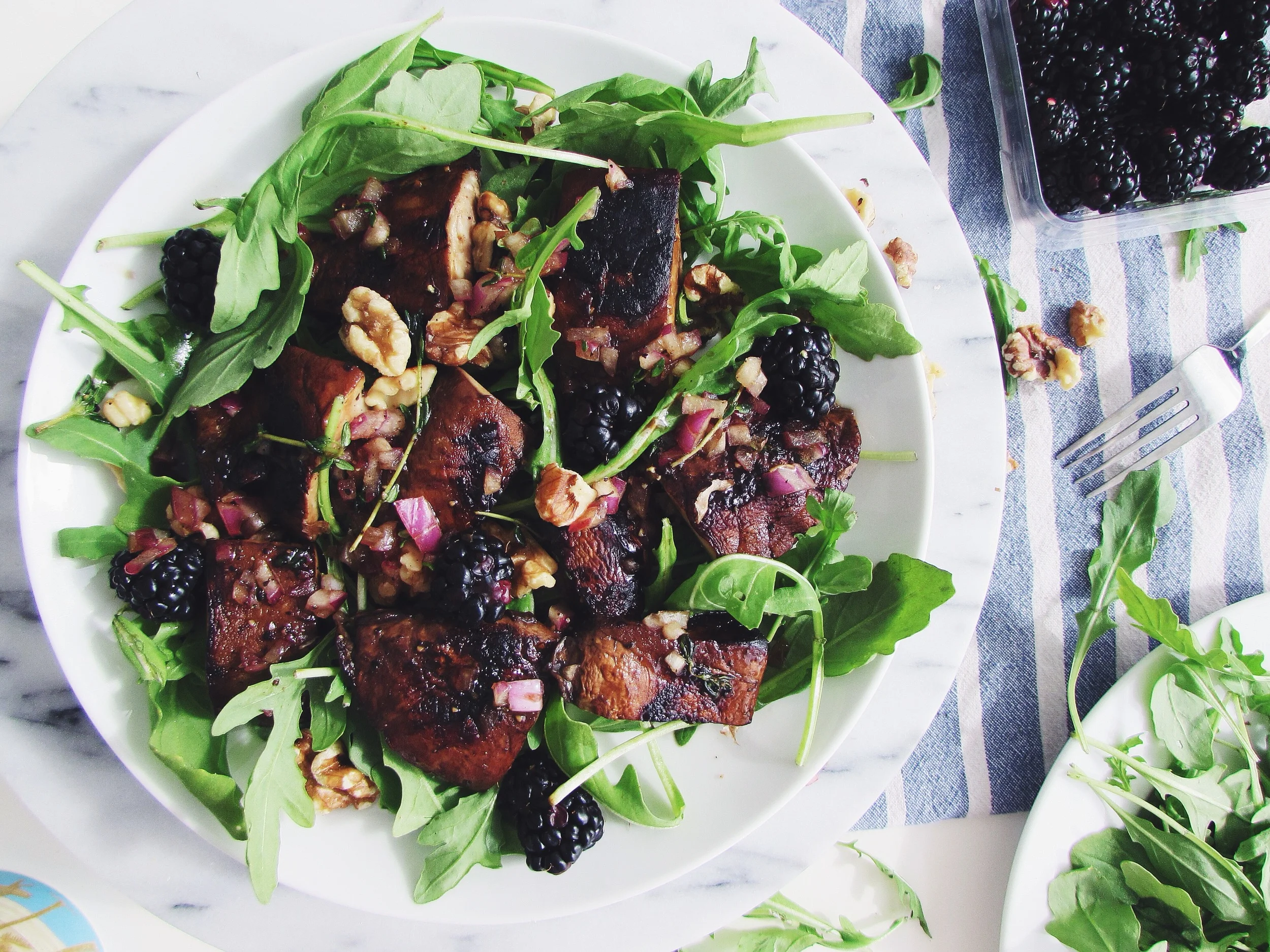 grilled portobello salad 