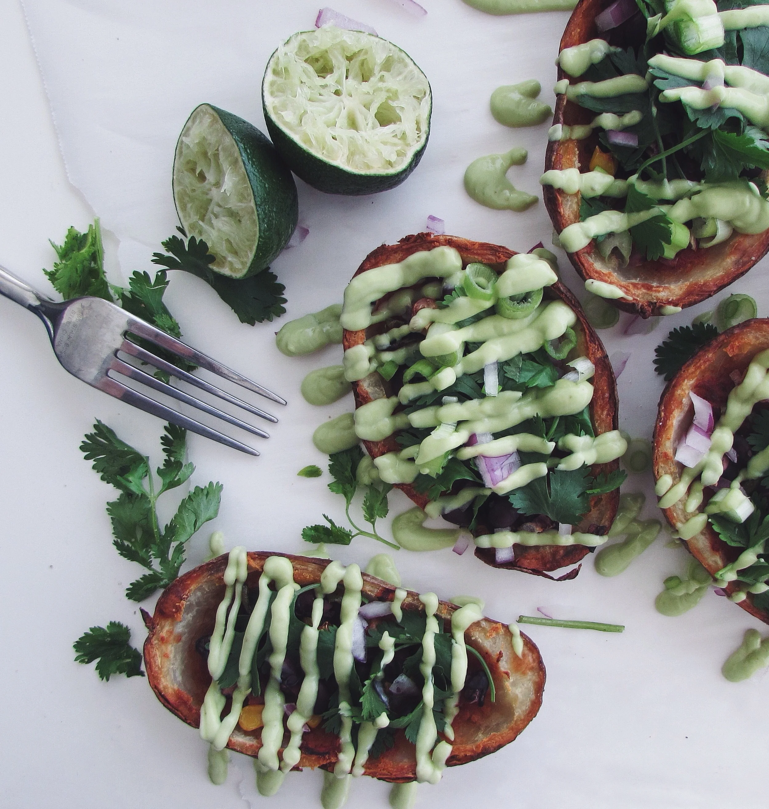 southwest potato skins