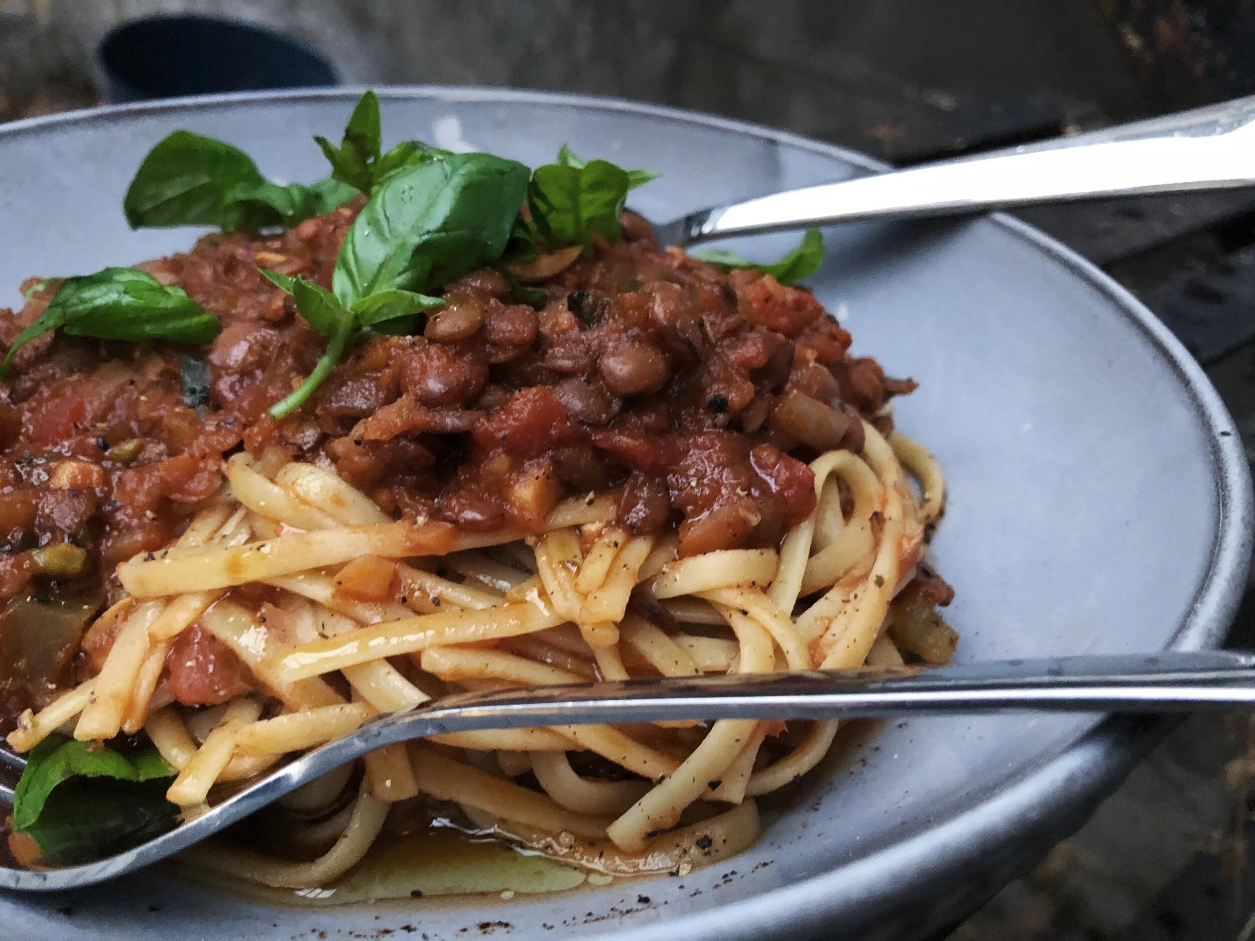 lentil bolognese 