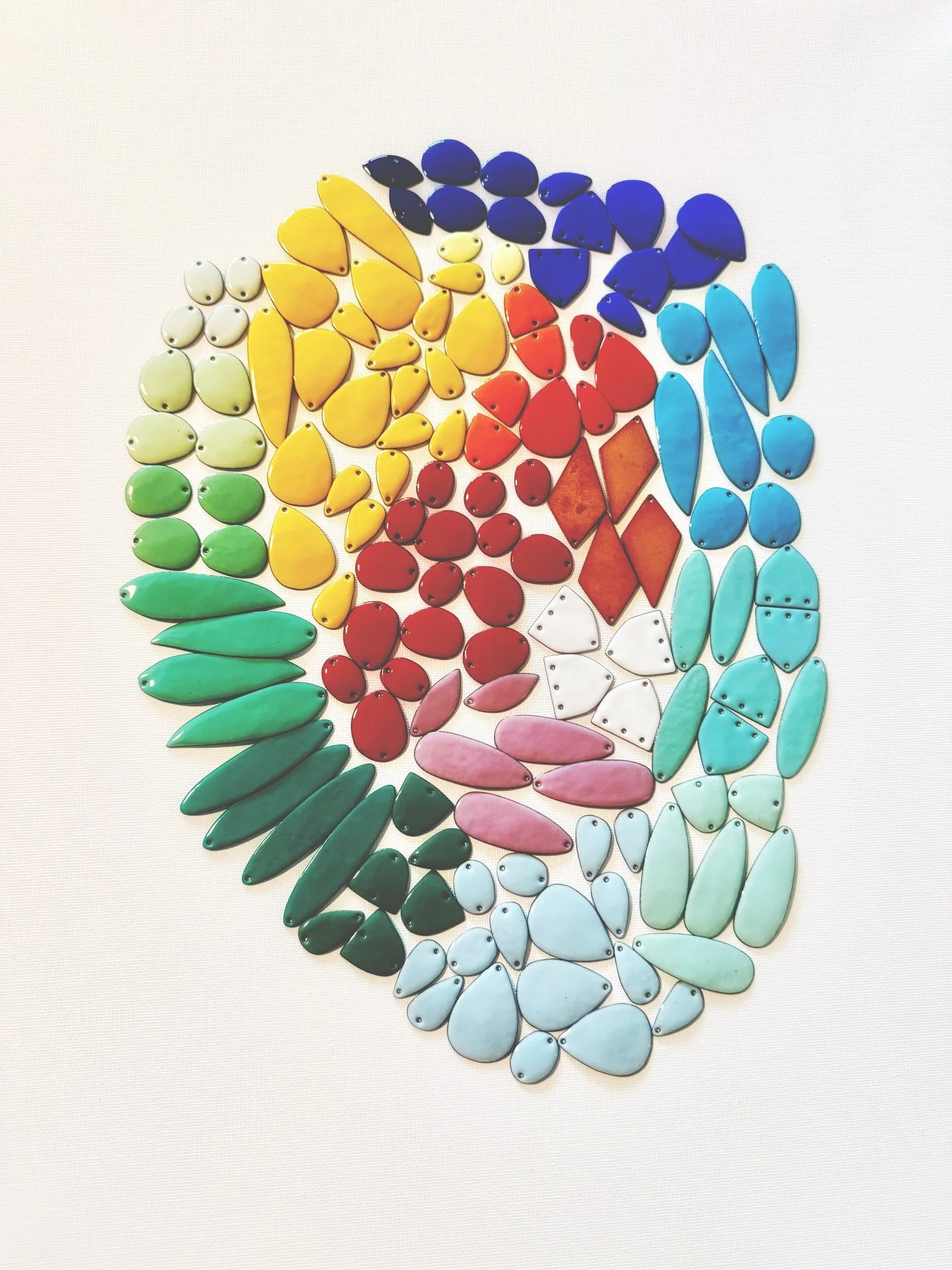 Heeey looks like I&rsquo;m perfectly positioned to continue selling enameled copper jewelry, since the price of silver has tripled in the past year, with predictions that it will go higher.

Unfortunately that means price increases on my sterling pie