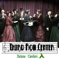 Dicken's Caroliers, Third Row Center