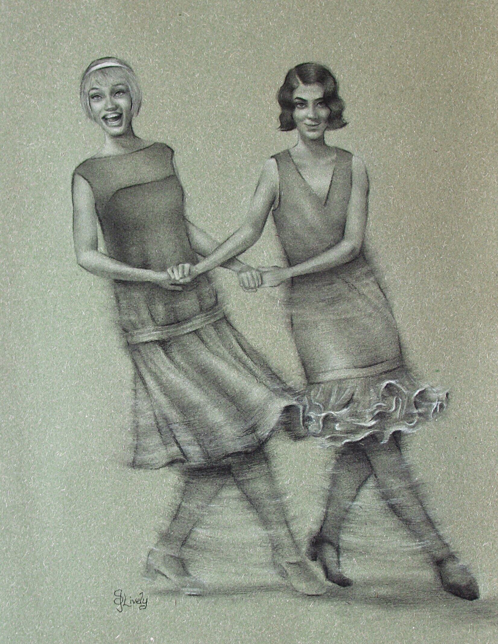 Dancing flappers