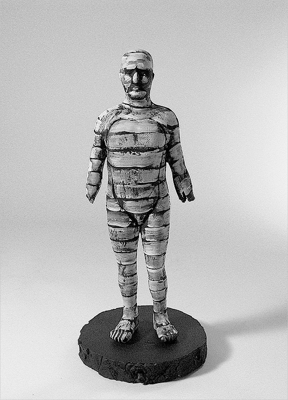 Untitled, acrylic / plastic / wood, 8'X4”, 2006