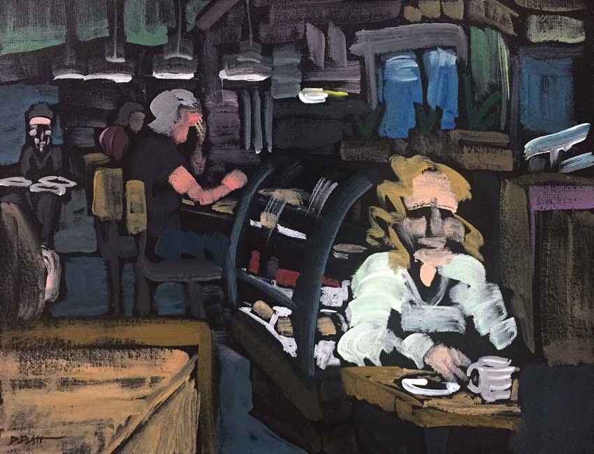 Someday, acrylic on canvas, 9X12”, 2018