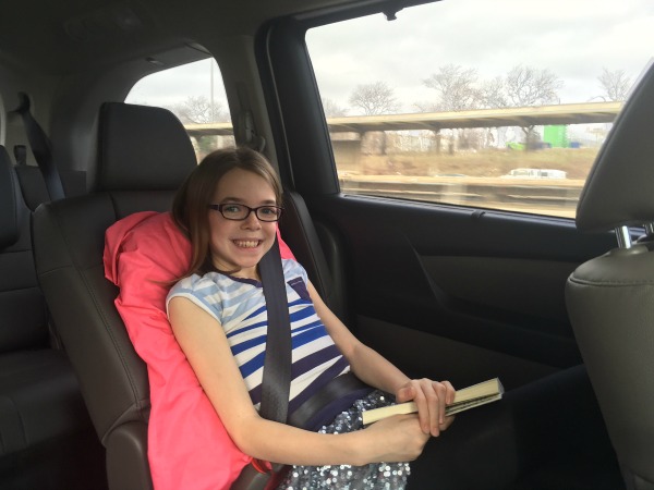 The trip goes quickly with your nose buried in a book.