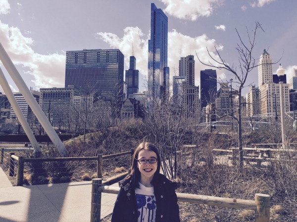 As close as we got to the Willis Tower and the Chicago Skydeck.