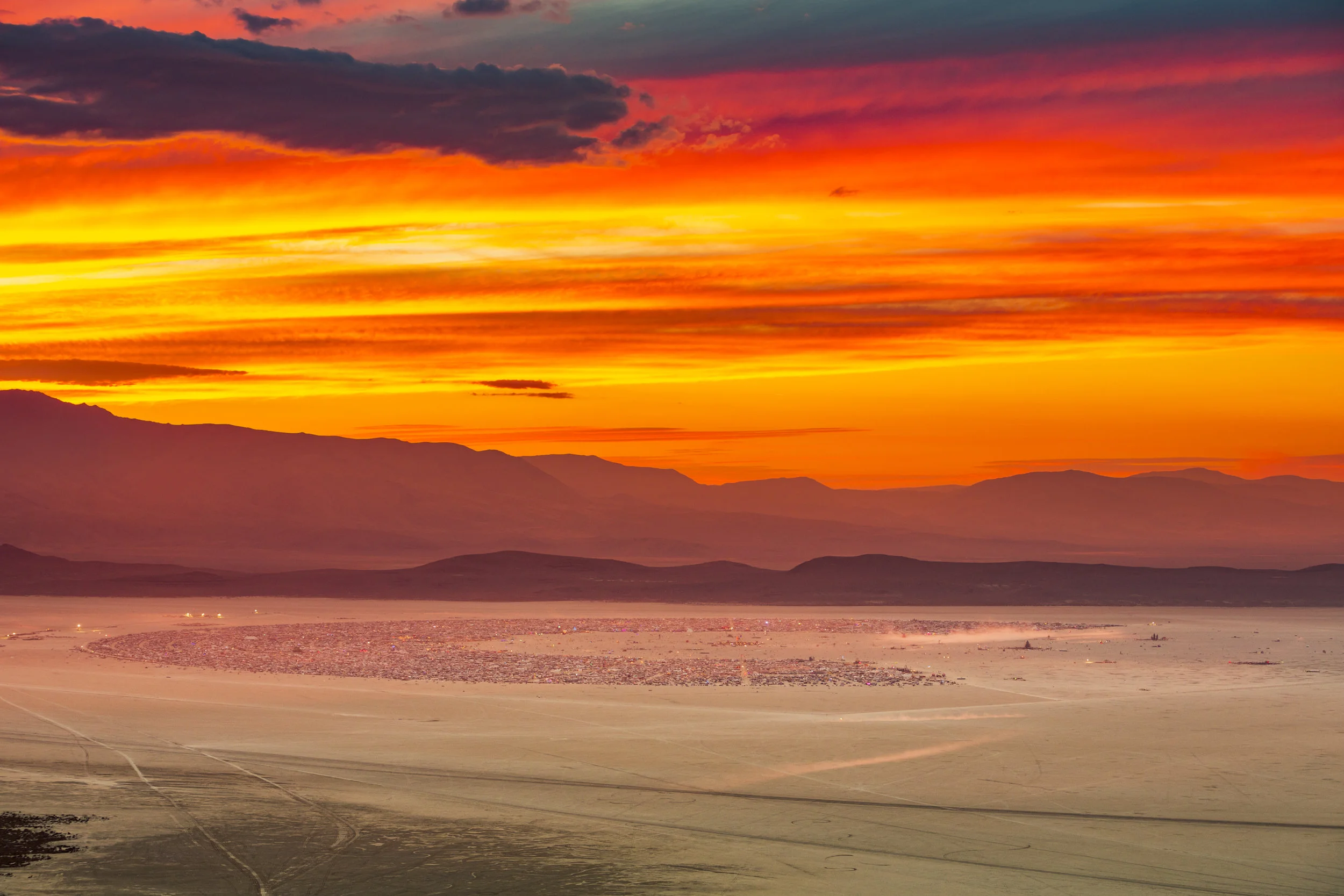 Black Rock City, Friday Night 2016
