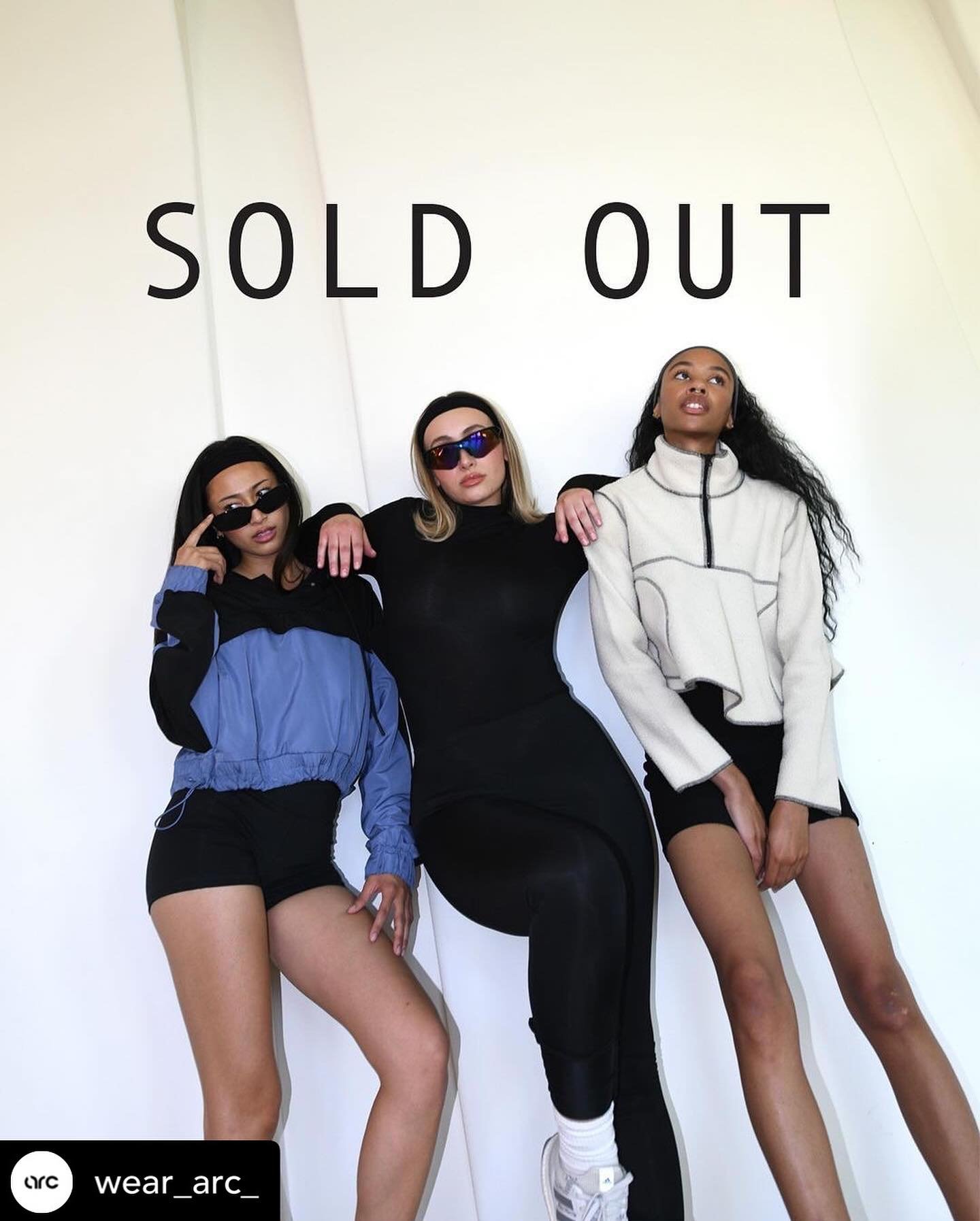 Posted @withregram &bull; @wear_arc_ SOLD OUT! In less than 90 mins!!! We couldn&rsquo;t be more thrilled and can&rsquo;t thank you enough for all of your support! You all helped validate what we brought to the market and we couldn&rsquo;t be more gr