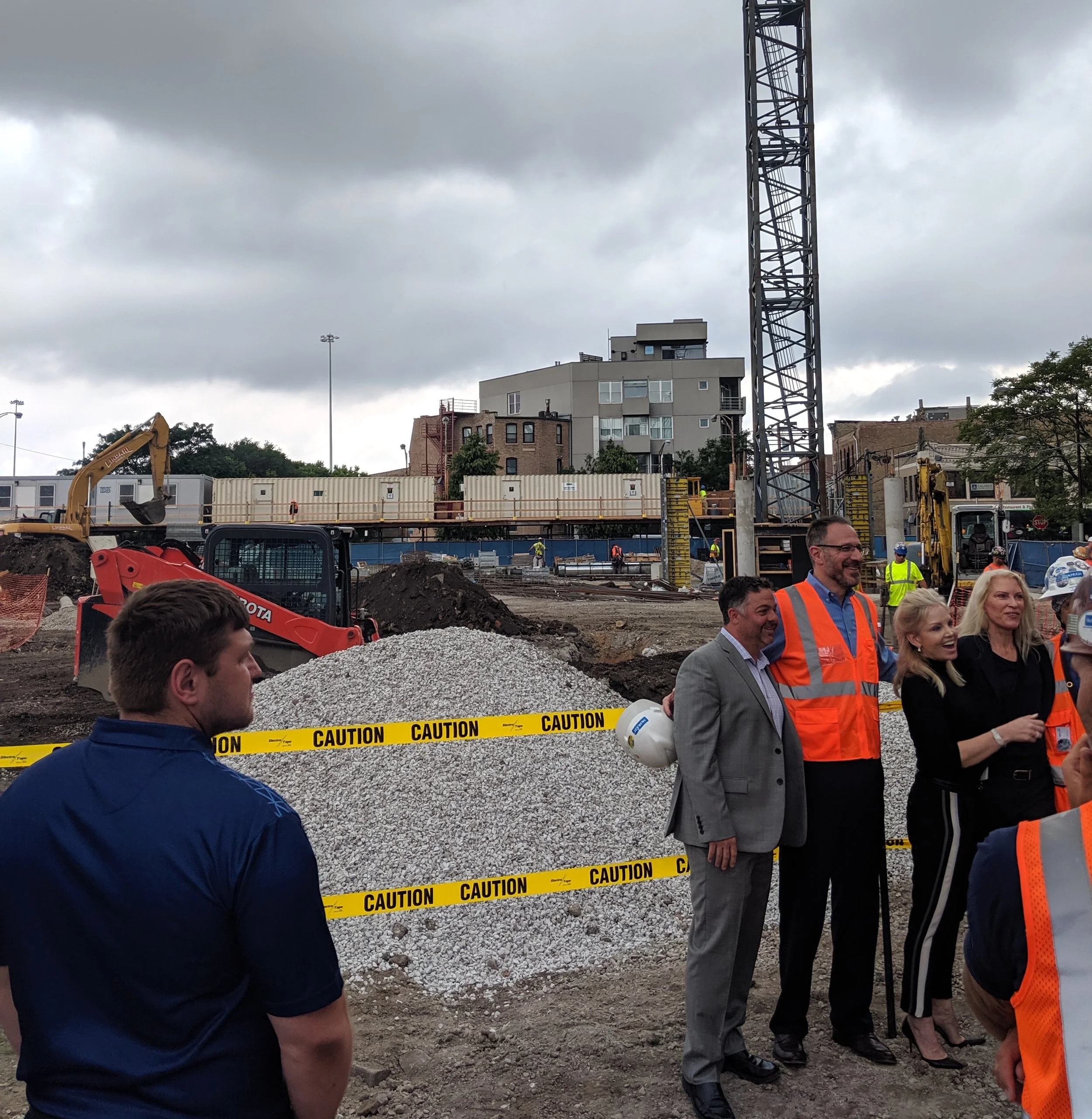 740 N Aberdeen groundbreaking