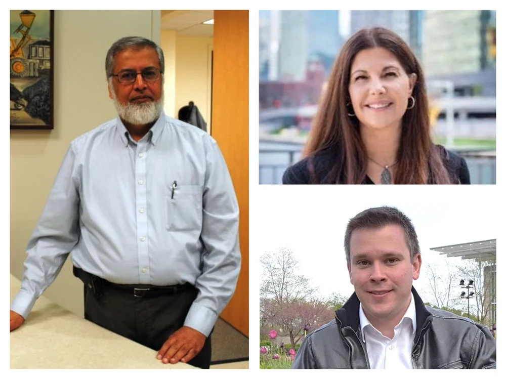 Left: Deputy Commissioner Asif Rahman; top: Commissioner Judy Frydland; bottom: Deputy Commissioner Grant Ullrich