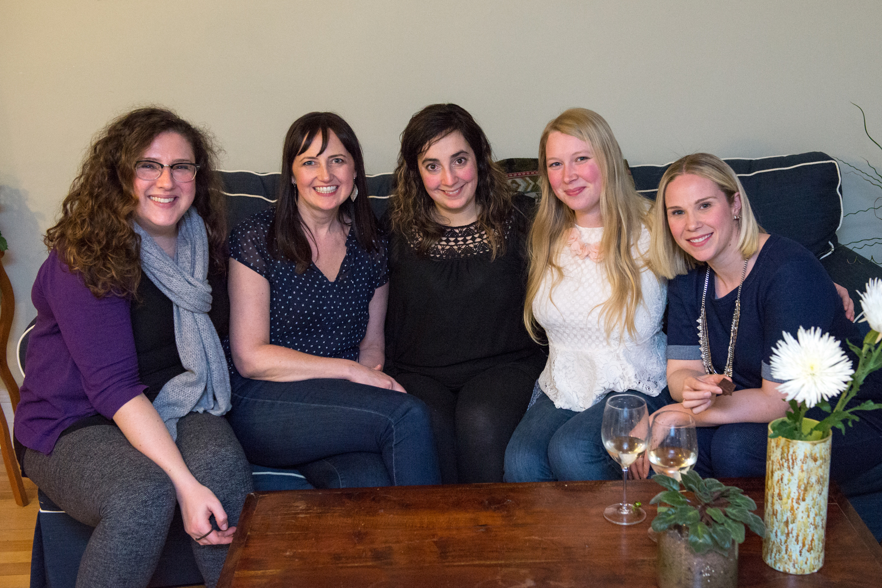 Beautiful ladies: Michelle, Heidi, Moi, Sarah & Celine!